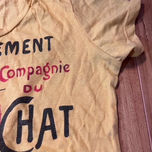 Vintage Noir cat tee - Picture 2 of 3